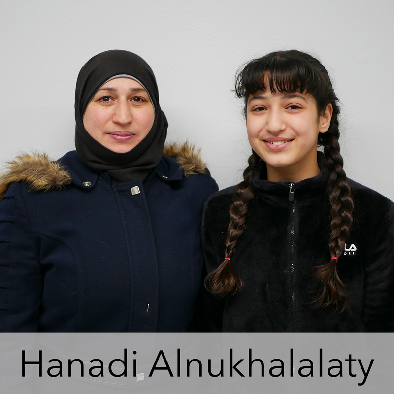 Hanadi and Barah Alnukhalalaty